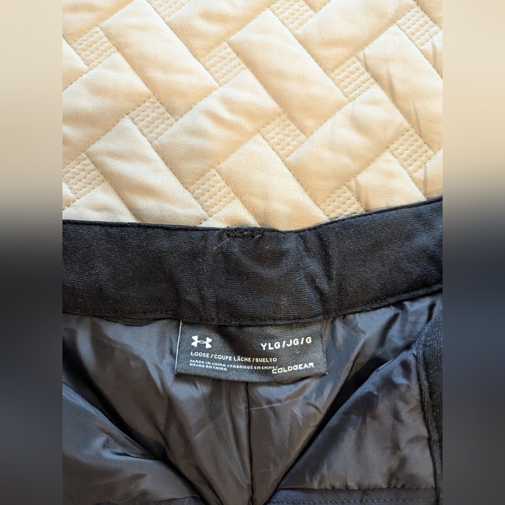 Under Armour Black Kids Snow Pants - Picture 10 of 10
